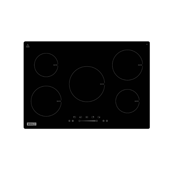 Built-in Induction Cooktop Marazzi MSBH-INC70B1(BG), Black
