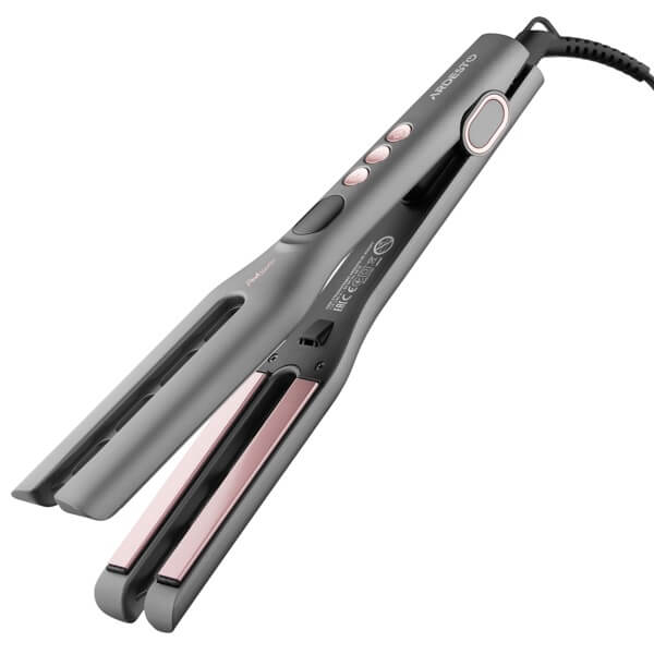 თმის უთო Ardesto HC-R365PT Pink Touch, Hair Straightener, Grey