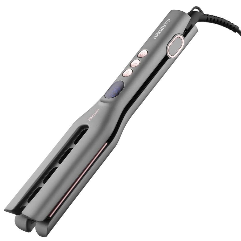 თმის უთო Ardesto HC-R365PT Pink Touch, Hair Straightener, Grey