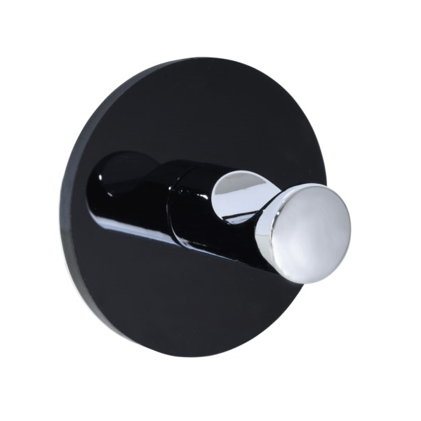 Towel Rack Bisk Style D5, Silver/Black
