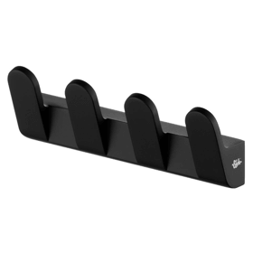 პირსახოცის საკიდი Bisk Futura, Towel Rack, Black