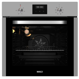ჩასაშენებელი ელექტრო ღუმელი Marazzi MSBO-E76B2F8(SS), 2000W, 76L, Built-In Electric Oven, Silver
