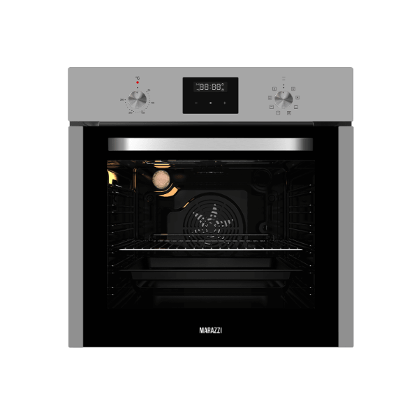 ჩასაშენებელი ელექტრო ღუმელი Marazzi MSBO-E76B2F8(SS), 2000W, 76L, Built-In Electric Oven, Silver