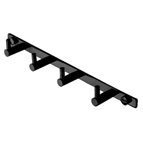 Towel Rack Uso 74304B-e Prima, Black