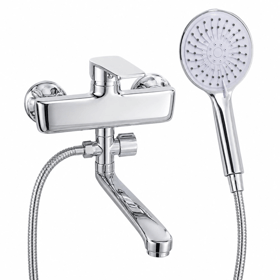 აბაზანის შემრევი IZEL 5604, Shower mixer, Silver
