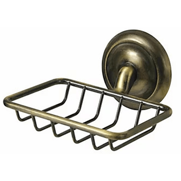 სასაპნე Bisk 00406 Deco, Soap Dish, Antic Brass