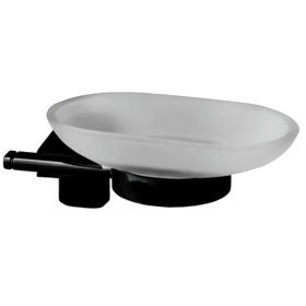 Soap Dish Uso 71003 MAT, Black