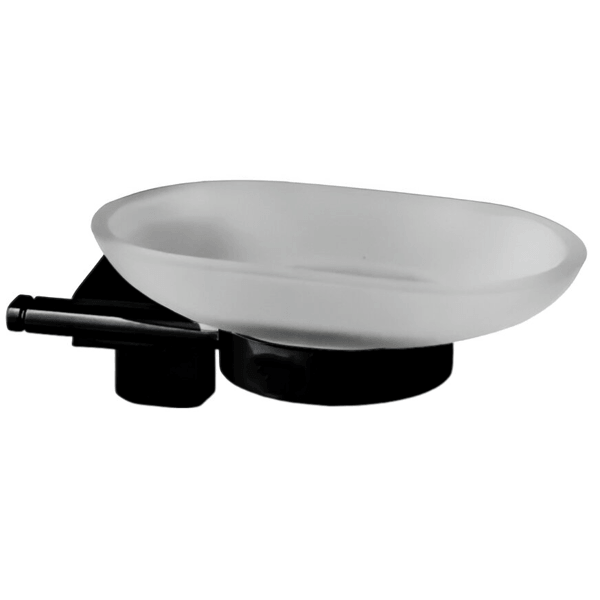 Soap Dish Uso 71003 MAT, Black