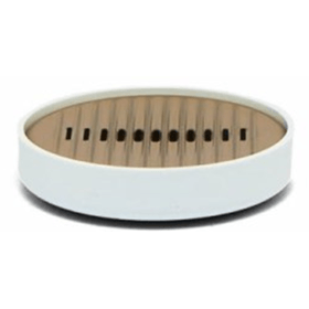 სასაპნე Primanova Lenox M-E32-01- A, Soap Dish, White/Gold