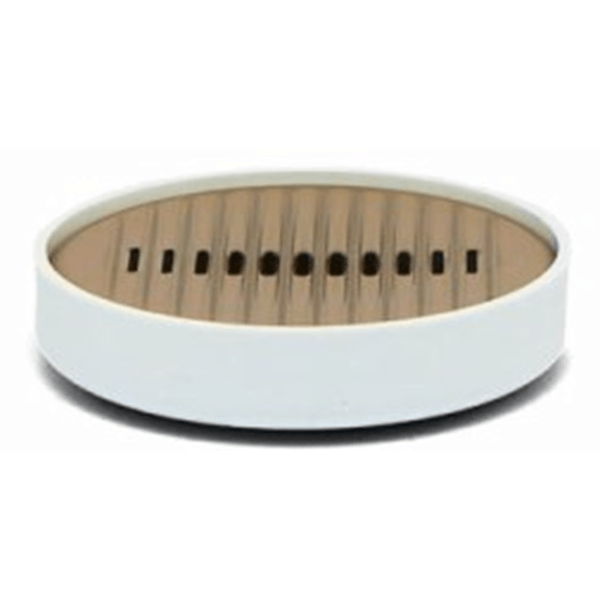 სასაპნე Primanova Lenox M-E32-01- A, Soap Dish, White/Gold