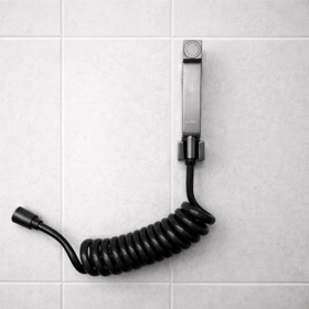 ბიდეს კომპლექტი McPoloo MSC20305-7QH, Bidet set, Black/Metal