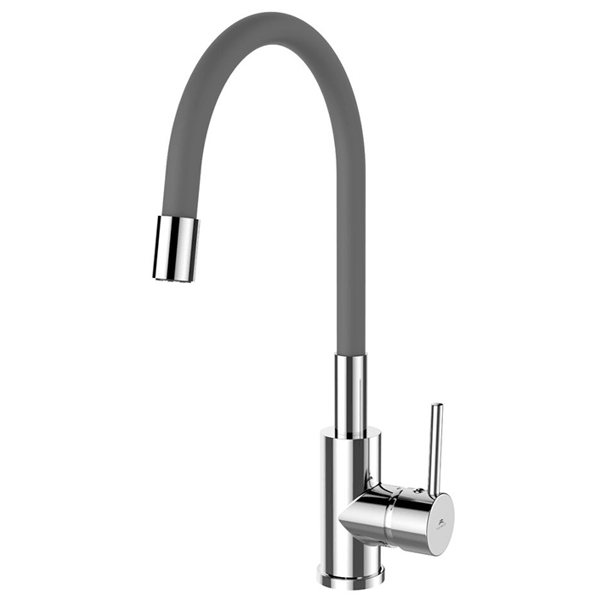 Kitchen faucet Rubineta TW300GY8 Twister-33 (GY), Grey