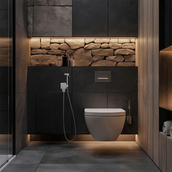 Mixer for bidet Rubineta Modena 16052540, Silver