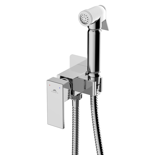 ბიდეს შემრევი Rubineta Modena 16052540, Mixer for bidet, Silver