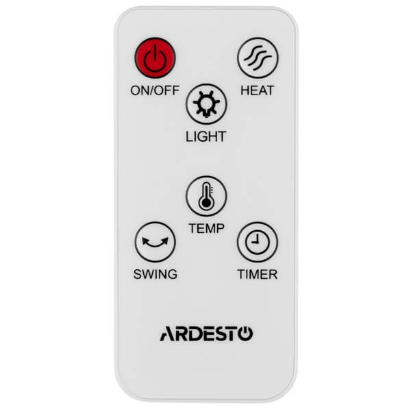 Fan Heater Ardesto FHC-2000ECWH, 2000W, 20m², White