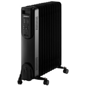 Oil Radiator Ardesto OFH-E11X2, 2500W, 25m², Black