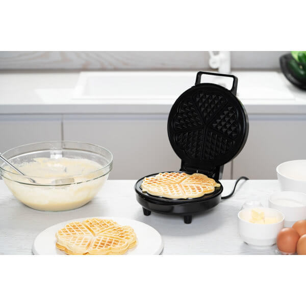 Waffle Maker Ardesto SM-L100RHEART, 1200W, Black