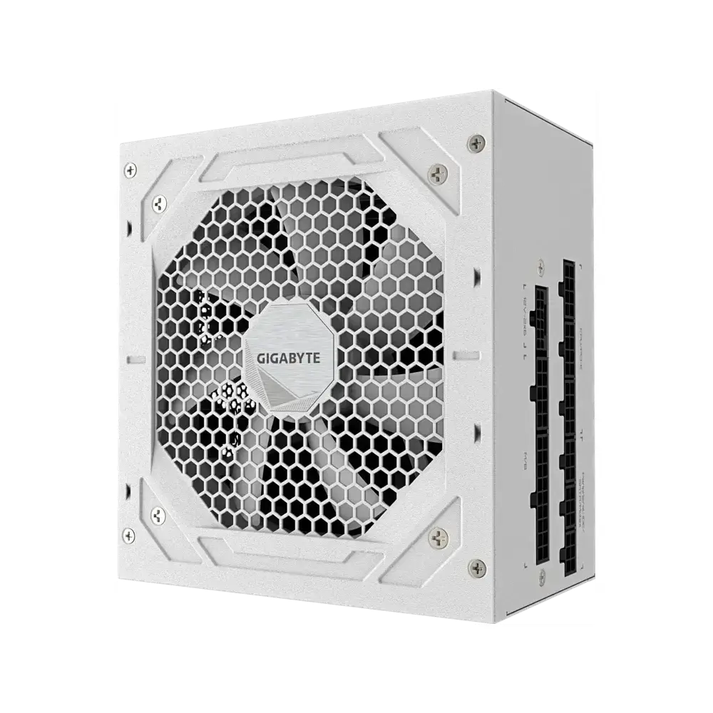 კვების ბლოკი Gigabyte GP-UD1000GM_PG5_ICE, 1000W, 80 Plus Gold, Power Supply, White