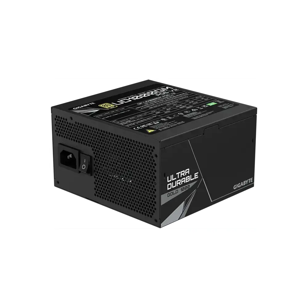 კვების ბლოკი Gigabyte GP-UD1000GM_PG5_V2, 1000W,  80Plus Gold, Power Supply, Black