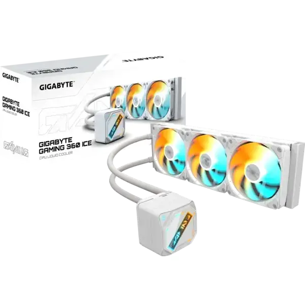 Liquid Cooling Gigabyte GP-GIGABYTE_GME_360I, 120mm, 2200Rpm, White