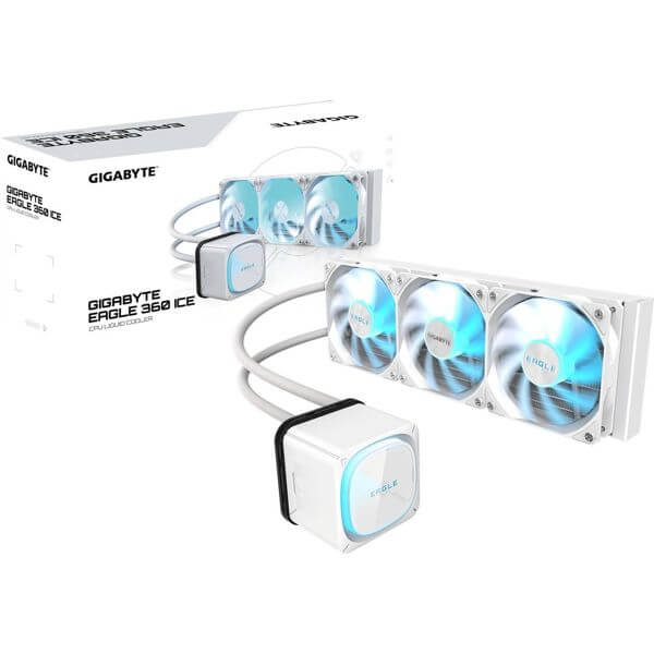 Liquid Cooling Gigabyte GP-GIGABYTE_EAGLE_360I, 120mm, 2000Rpm, White