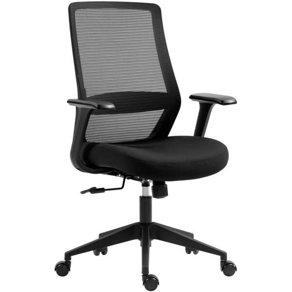 საოფისე სავარძელი 2E 2E-OC140-BLACK, Office Chair, Black