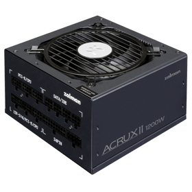 კვების ბლოკი Zalman ZM1200-ARX2 ACRUX II, 1200W, 80Plus Platinum, Power Supply, Black