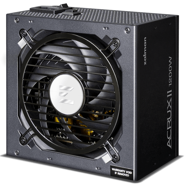 კვების ბლოკი Zalman ZM1200-ARX2 ACRUX II, 1200W, 80Plus Platinum, Power Supply, Black