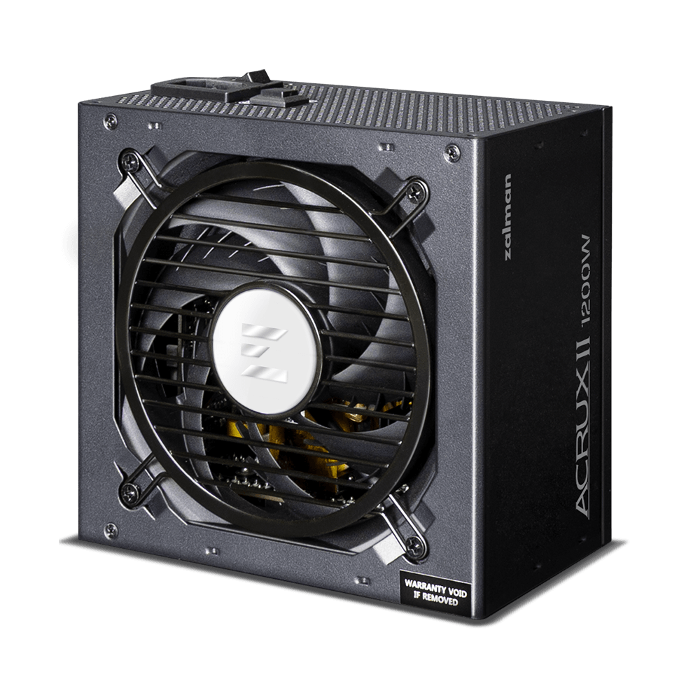 კვების ბლოკი Zalman ZM1200-ARX2 ACRUX II, 1200W, 80Plus Platinum, Power Supply, Black