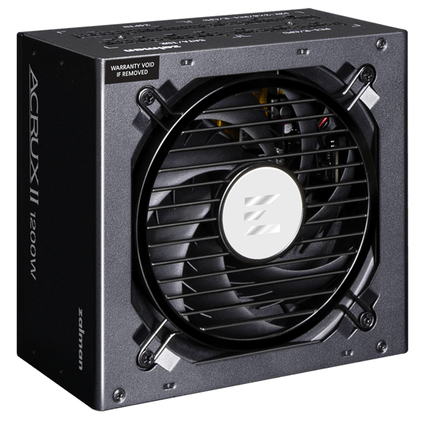 კვების ბლოკი Zalman ZM1200-ARX2 ACRUX II, 1200W, 80Plus Platinum, Power Supply, Black