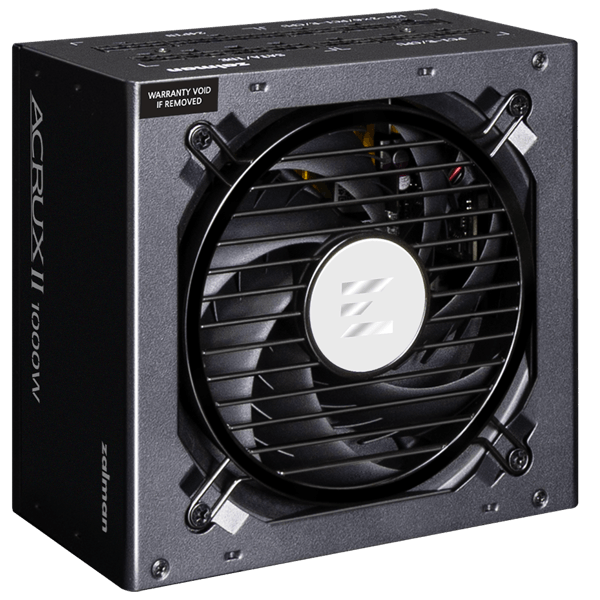 კვების ბლოკი Zalman ZM1000-ARX2 ACRUX II, 1000W, 80Plus Platinum, Power Supply, Black