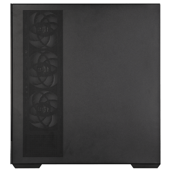 Computer Case Zalman P40DSBLACK, MidT, ATX, mATX, Mini-ITX, 2xUSB 3.0, Type-C, Black