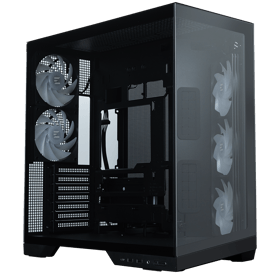 Computer Case Zalman D50BLACK, MidT, ATX, mATX, Mini-ITX, 2xUSB 3.0, Type-C, Black