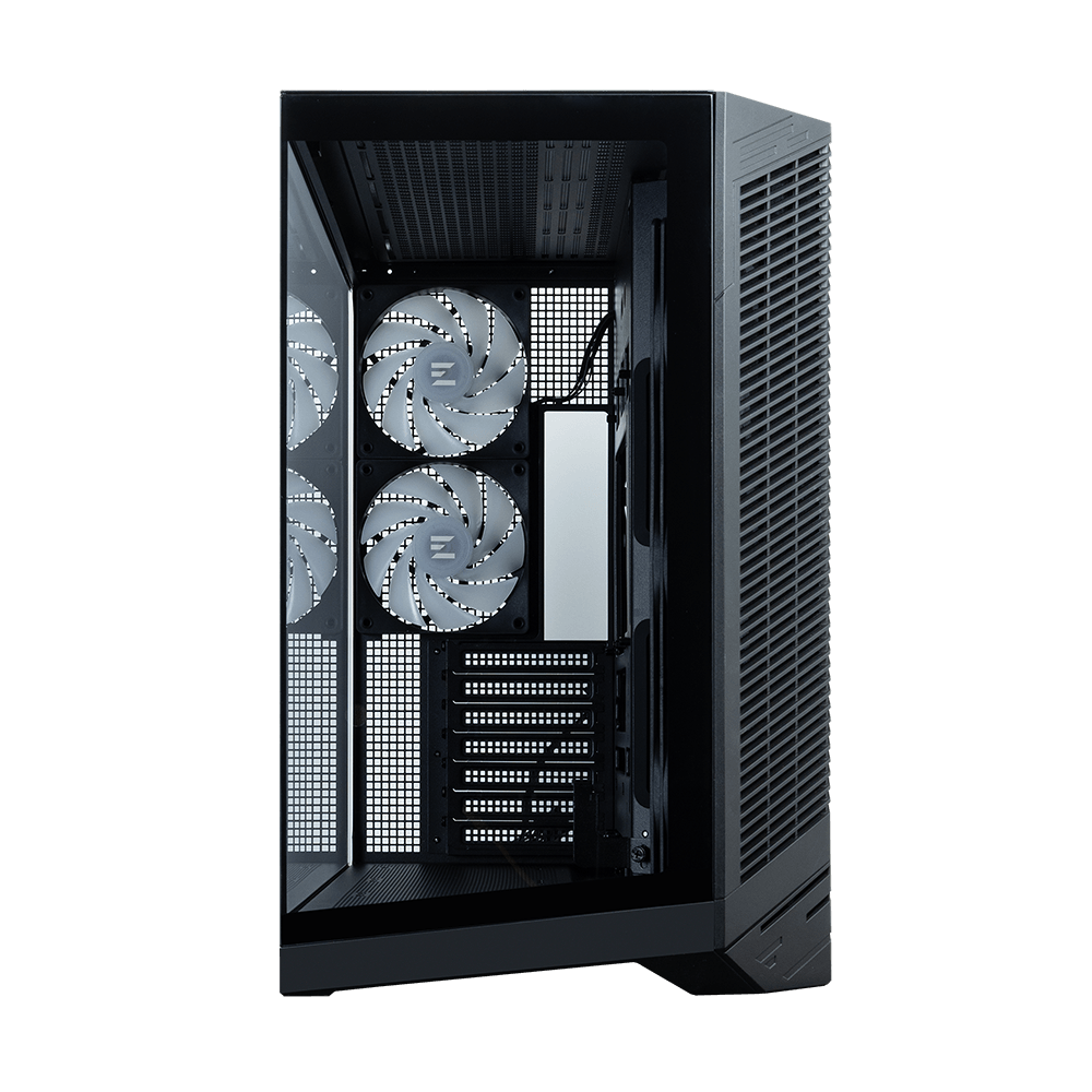 Computer Case Zalman D50BLACK, MidT, ATX, mATX, Mini-ITX, 2xUSB 3.0, Type-C, Black