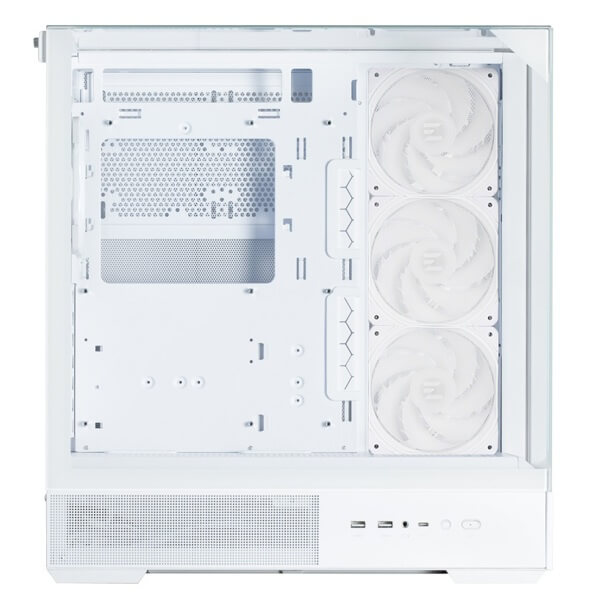 Computer Case Zalman P40PRISMPLUSWHITE, ATX, mATX, Mini-ITX, 2xUSB 3.0, Type-C, White