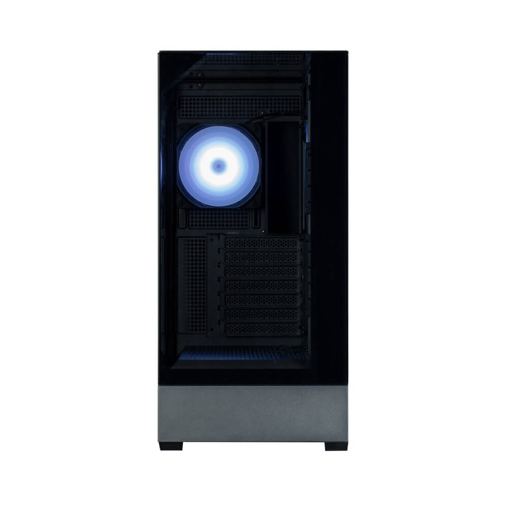 Computer Case Zalman P40PRISMPLUSBLack, ATX, mATX, Mini-ITX, 2xUSB 3.0, Type-C, Black