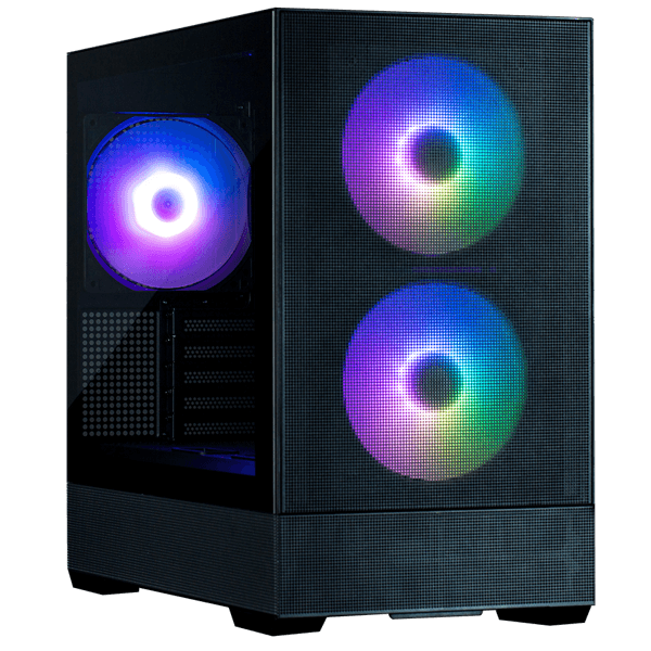 Computer Case Zalman P30AIRBLACK, MiniT, mATX, Mini-ITX, USB 3.0, Type-C, Black