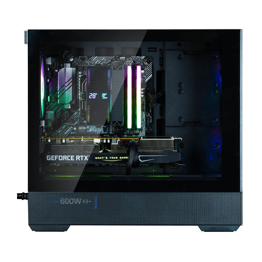 Computer Case Zalman P30AIRBLACK, MiniT, mATX, Mini-ITX, USB 3.0, Type-C, Black
