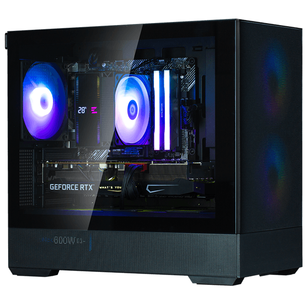 ქეისი Zalman P30AIRBLACK, Computer Case, MiniT, mATX, Mini-ITX, USB 3.0, Type-C, Black