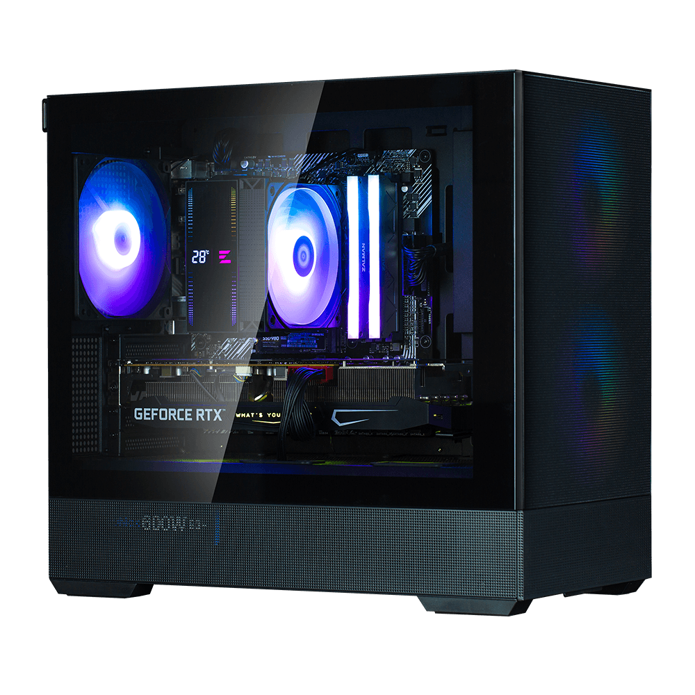 Computer Case Zalman P30AIRBLACK, MiniT, mATX, Mini-ITX, USB 3.0, Type-C, Black