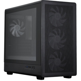 Computer Case Zalman M5BLACK, MiniT, mATX, Mini-ITX, USB 2.0, USB 3.0, Type-C, Black