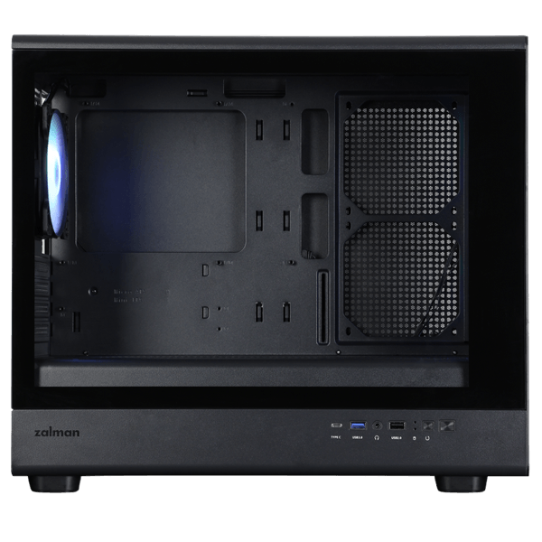 Computer Case Zalman M5BLACK, MiniT, mATX, Mini-ITX, USB 2.0, USB 3.0, Type-C, Black