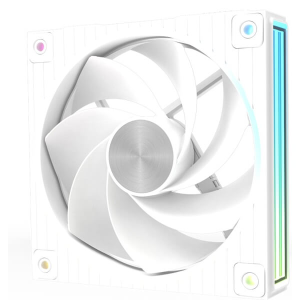 ქულერი Zalman ZM-DF120RA3WHITE, 120mm, 2300RPM, Case Fan, White