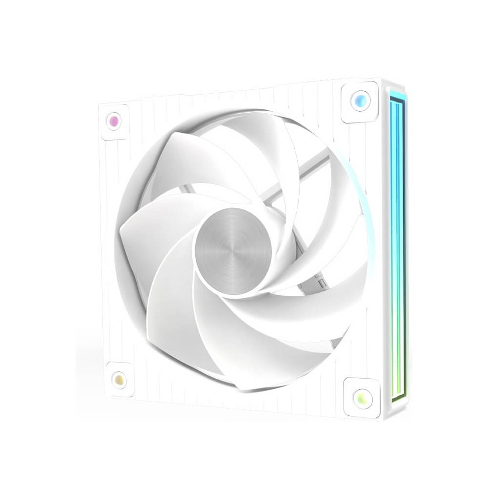Case Fan Zalman ZM-DF120RA3WHITE, 120mm, 2300RPM, White