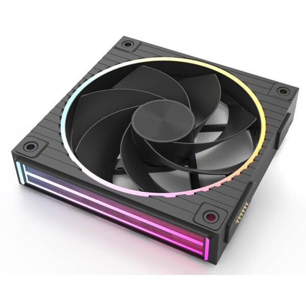 ქულერი Zalman ZM-DF120RA3BLACK, 120mm, 2300RPM, Case Fan, Black