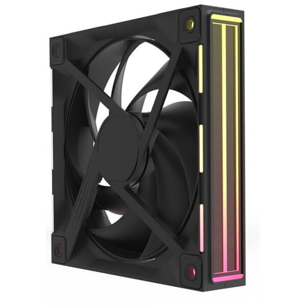 ქულერი Zalman ZM-DF120RA3BLACK, 120mm, 2300RPM, Case Fan, Black