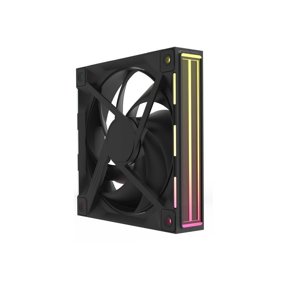 ქულერი Zalman ZM-DF120RA3BLACK, 120mm, 2300RPM, Case Fan, Black