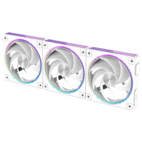 ქულერი Zalman ZM-DF120A3WHITE, 120mm, 2300RPM, Case Fan, White