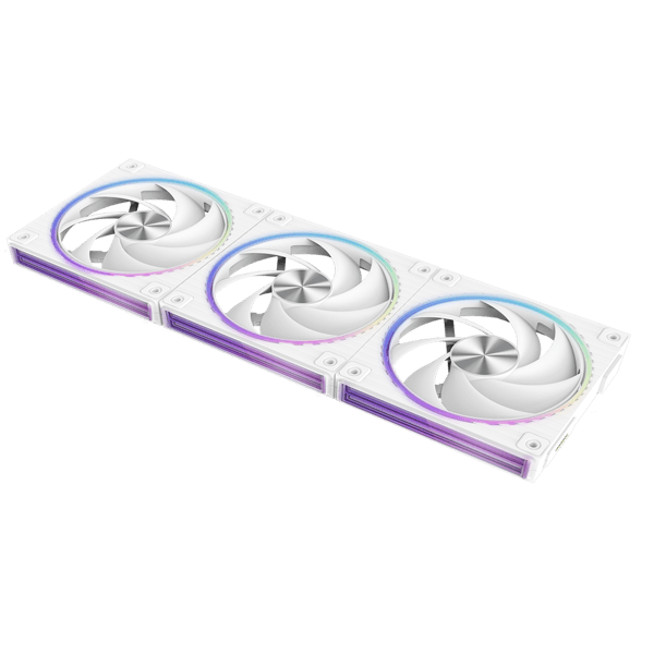 ქულერი Zalman ZM-DF120A3WHITE, 120mm, 2300RPM, Case Fan, White