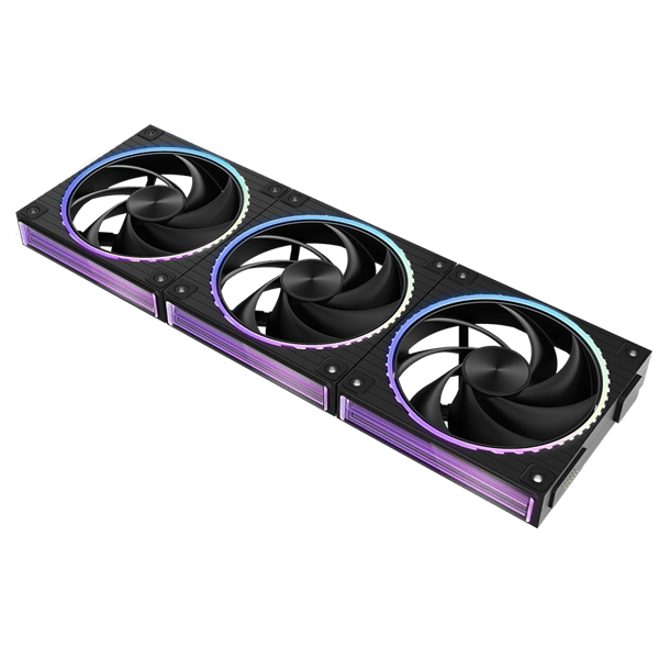 ქულერი Zalman ZM-DF120A3BLACK, 120mm, 2300RPM, Case Fan, Black